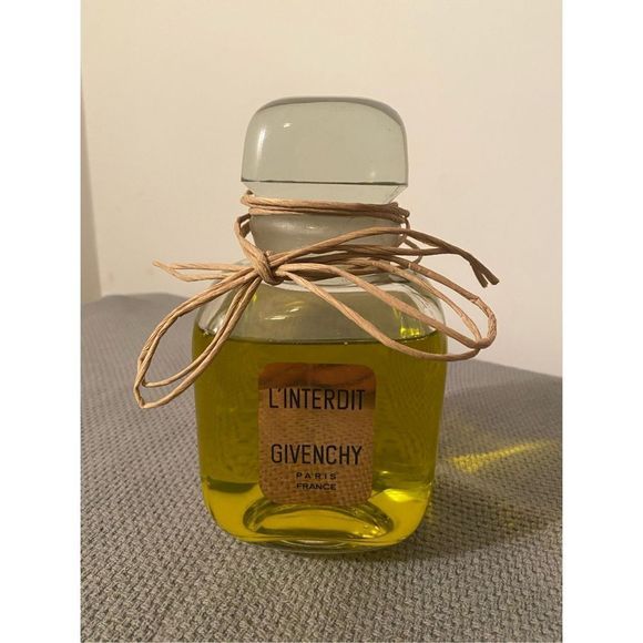 Vintage L’INTERDIT GIVENCHY Paris France Factice Large Glass Perfume Bottle Reta - Picture 2 of 6
